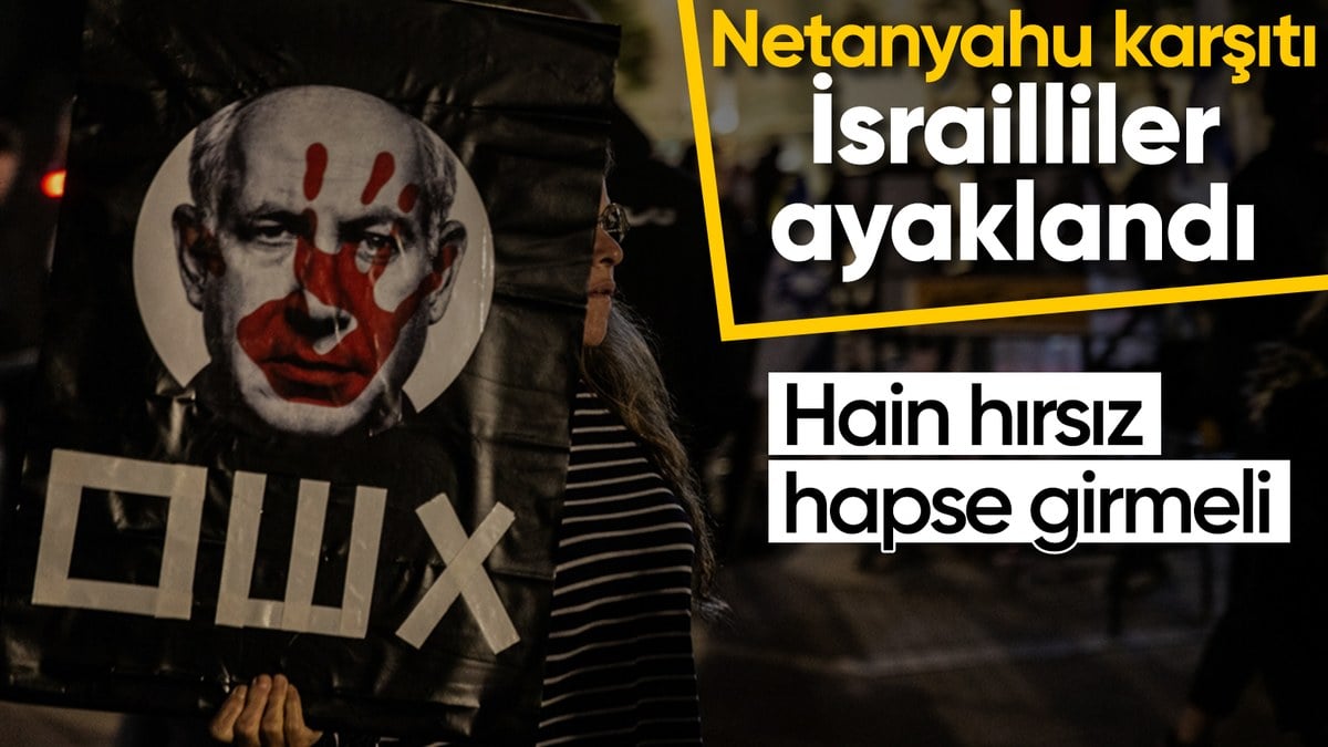 Netanyahu karşıtı binlerce İsrailli başkentte sokağa indi