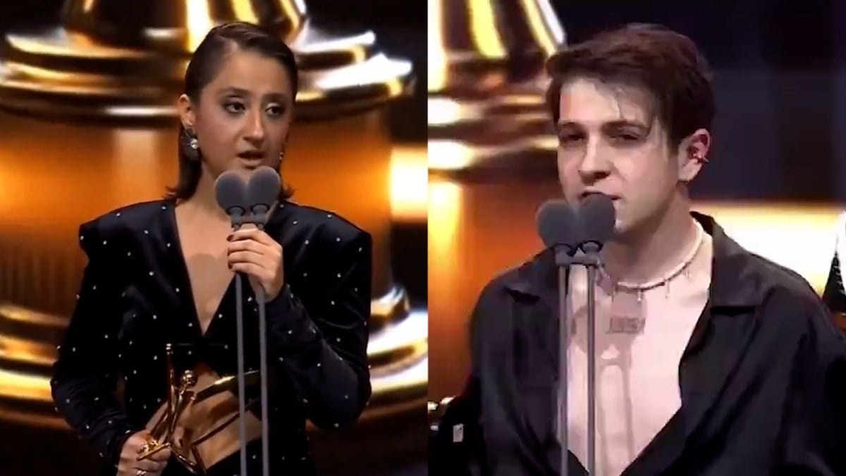 Ödül gecesine damga vuran konuşma! Biri sokak köpeğine diğeri Gazzeli çocuklara sahip çıktı