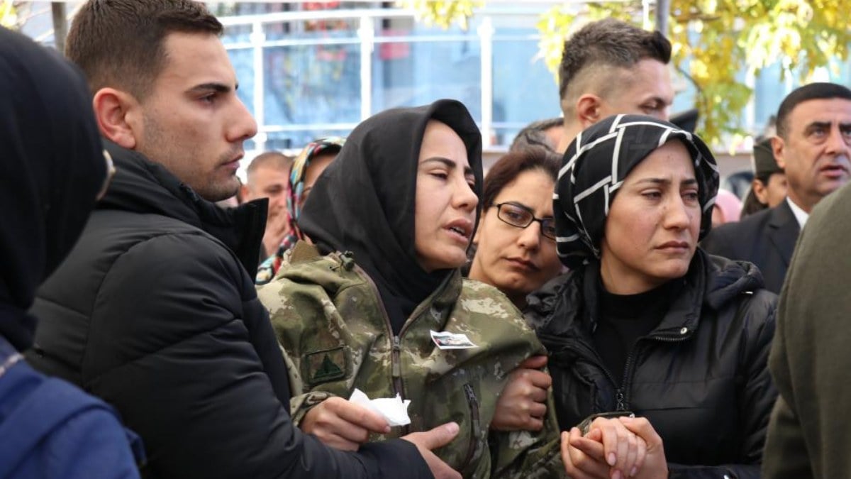 Pençe şehidi Mehmet Serinkan son yolculuğuna uğurlandı
