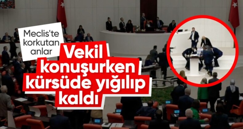 Saadet Partisi Milletvekili Hasan Bitmez TBMM kürsüsünde fenalaştı