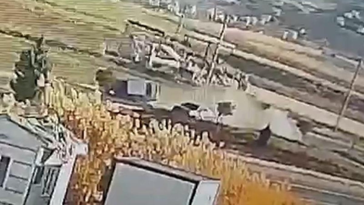 Şanlıurfa’da feci kaza kameraya yansıdı