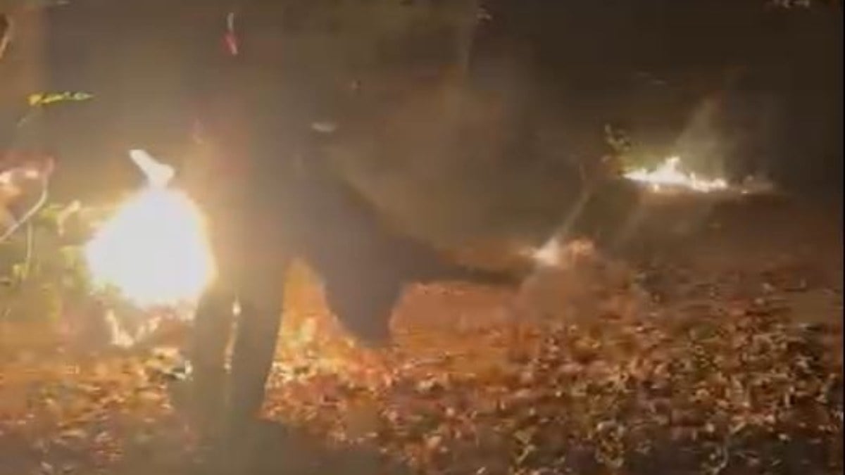 Sarıyer’de korkunç olay! Ateş topuna dönen adam çığlık çığlığa can verdi…