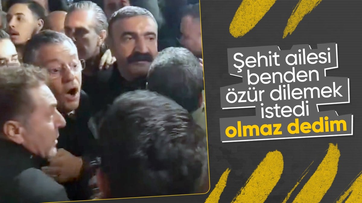 Şehit cenazesinde yuhalanan Özgür Özel: Ailesi benden özür dilemek istedi