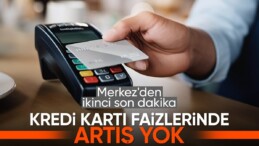 TCMB: Kredi kartı azami faiz ve komisyon oranları değişmeyecek