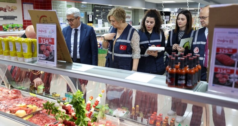 Ticaret Bakanlığı marketlerde eş zamanlı ‘fiyat ve etiket’ denetimi gerçekleştirdi