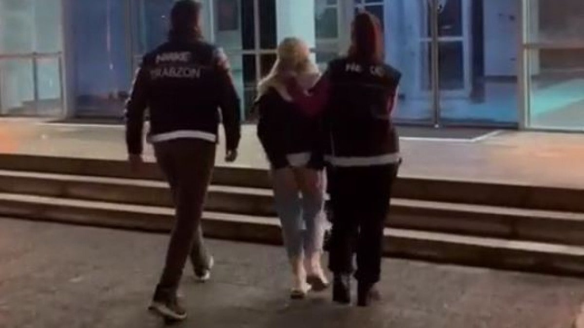 Trabzon’da uyuşturucu kullandığı anları sosyal medyada paylaşan kadın gözaltına alındı