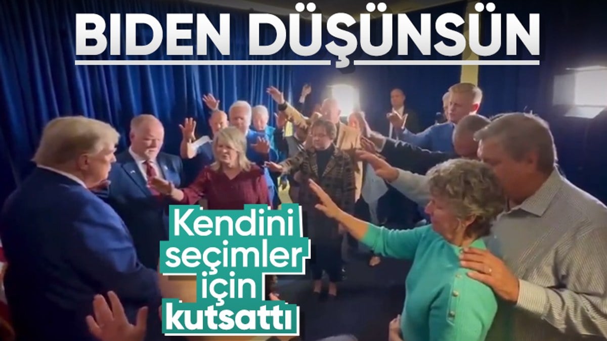 Trump destekçileri duaya başladı! ‘Ona karşı oluşturulan silahlar hiçbir işe yaramayacak’