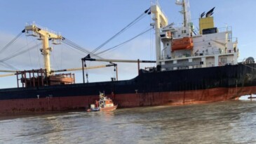Tuna Nehri’nde gemi mayına çarptı: İlk açıklama geldi