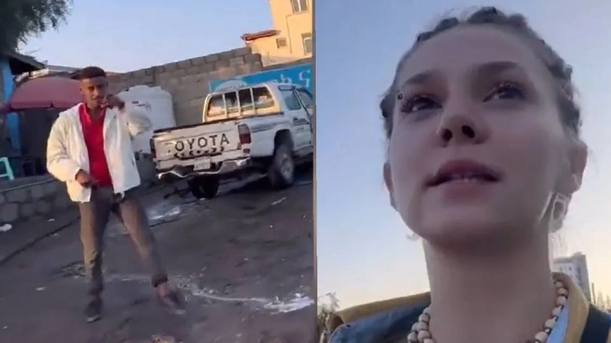 Türk fenomen Etiyopya’da tacize uğradı: O anlar böyle görüntülendi