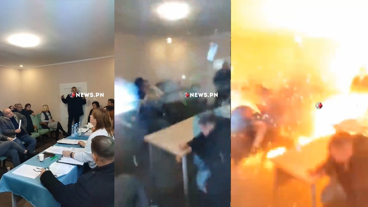 Ukrayna’da yerel meclis toplantısında bir milletvekili el bombaları patlattı