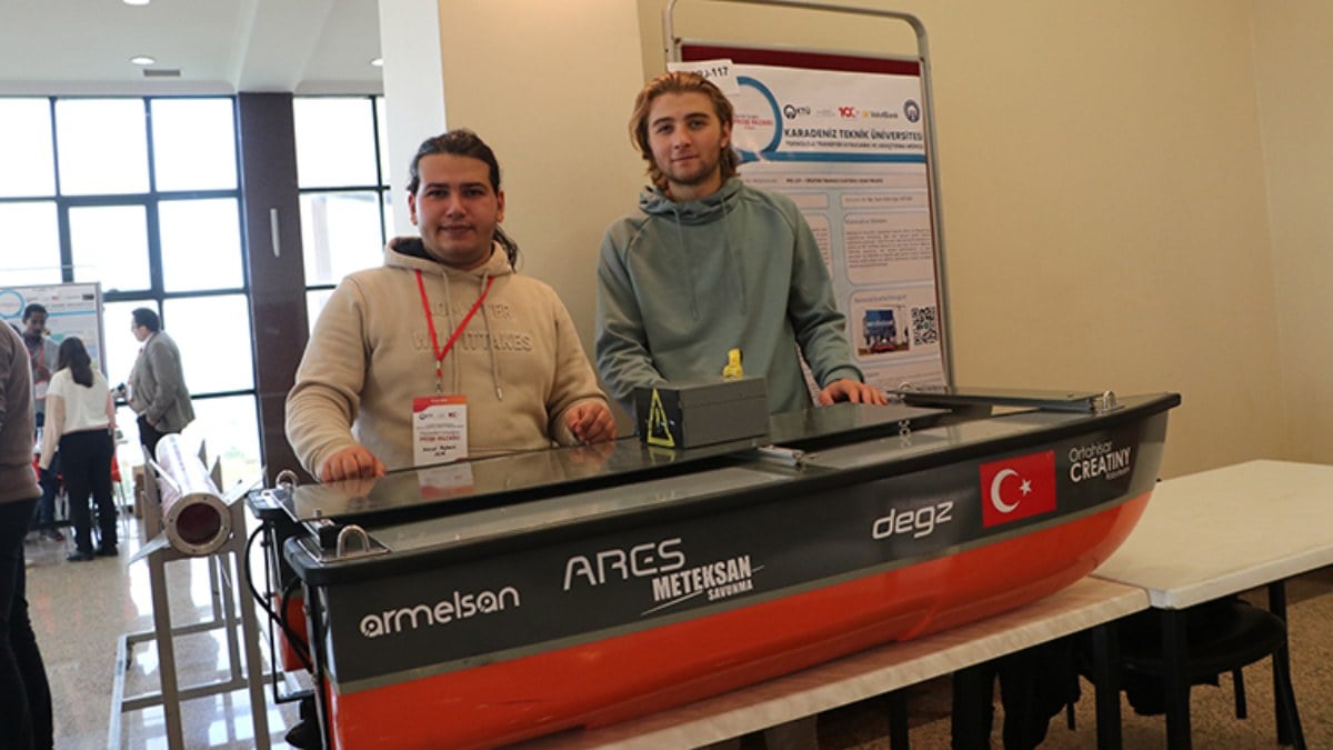 Üniversiteli gençler, insansız su üstü aracıyla yeni başarılar hedefliyor