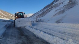 Van’da karla mücadele sürüyor: Bahçesaray yolu ulaşıma açıldı