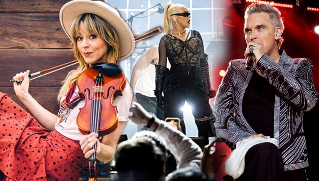 2023’te Türkiye’de sahne alan dünyaca ünlü sanatçılar