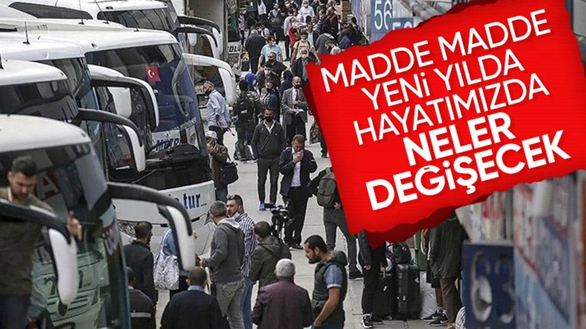 2024 yılına yeniliklerle girdik! İşte o düzenlemeler…