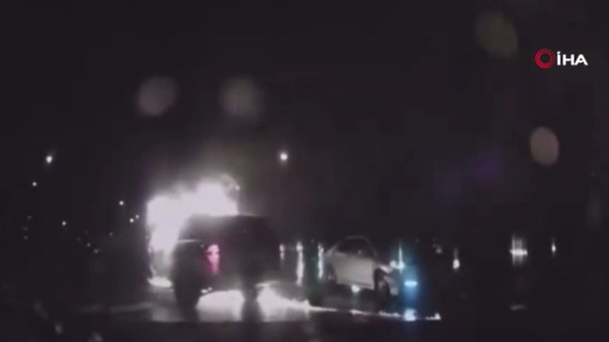 ABD’de benzin bidonu yüklü araç kalabalığın arasına daldı