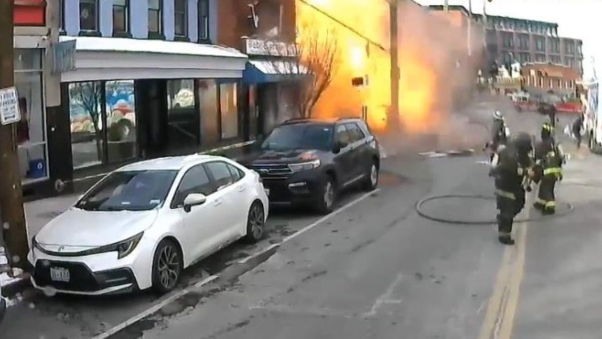 ABD’de kreşin tahliyesinden dakikalar sonra patlama oldu