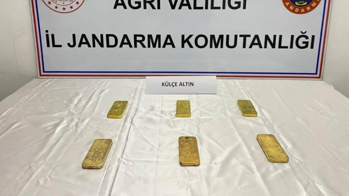 Ağrı’da 27 milyon 300 bin TL değerinde kaçak altın ele geçirildi