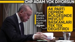 AK Parti, deprem bölgesinde aday göstereceği isimlerde değişikliğe gitti