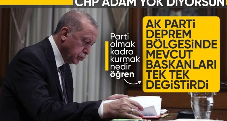 AK Parti, deprem bölgesinde aday göstereceği isimlerde değişikliğe gitti