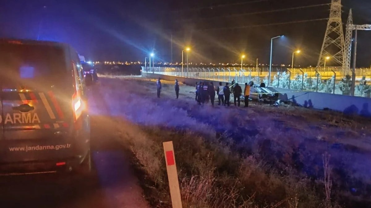 Aksaray’da takla atan otomobilde 1 kişi öldü