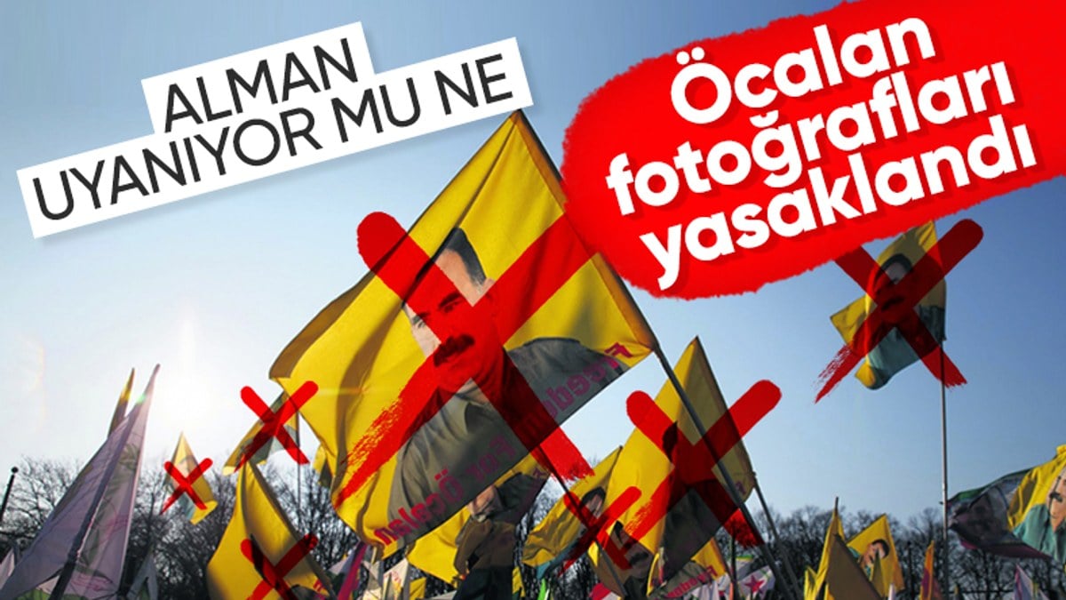 Almanya’da terör örgütü elebaşı Abdullah Öcalan’ın fotoğrafının kullanılması yasaklandı