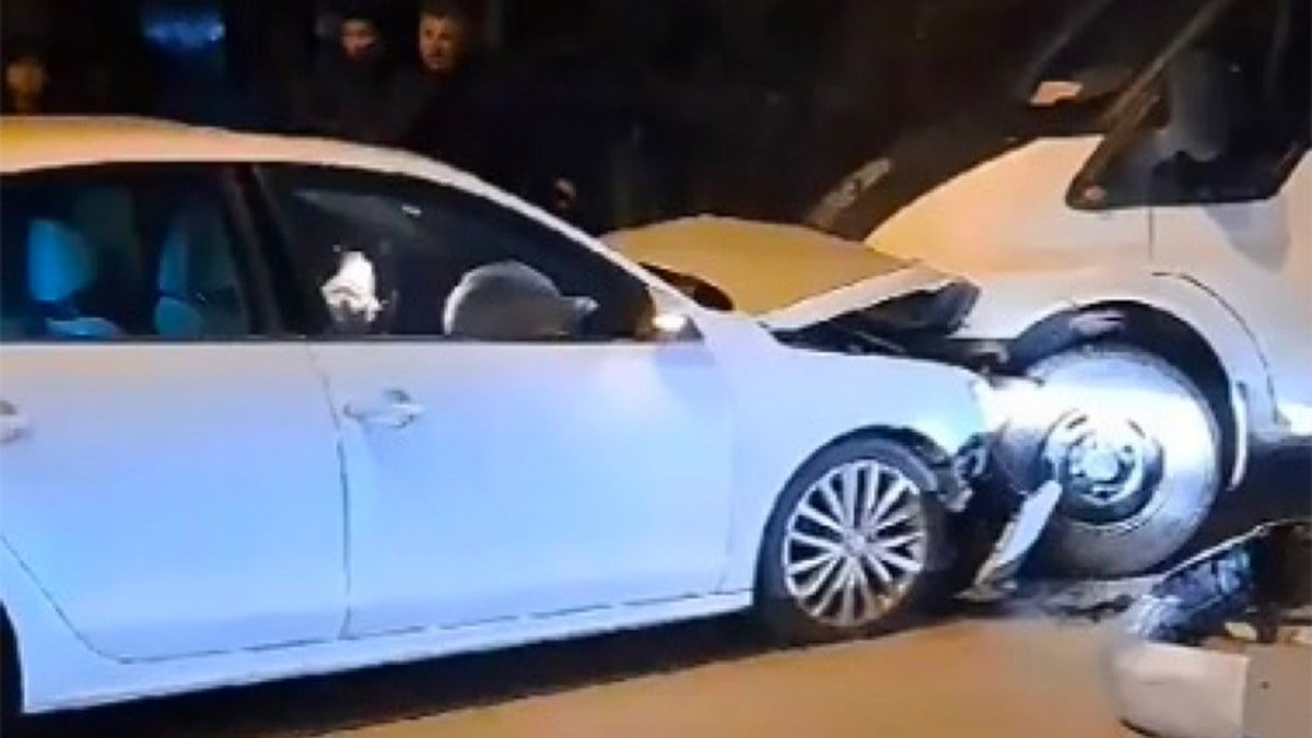 Ankara’da freni patlayan kamyon 10 araca çarptı