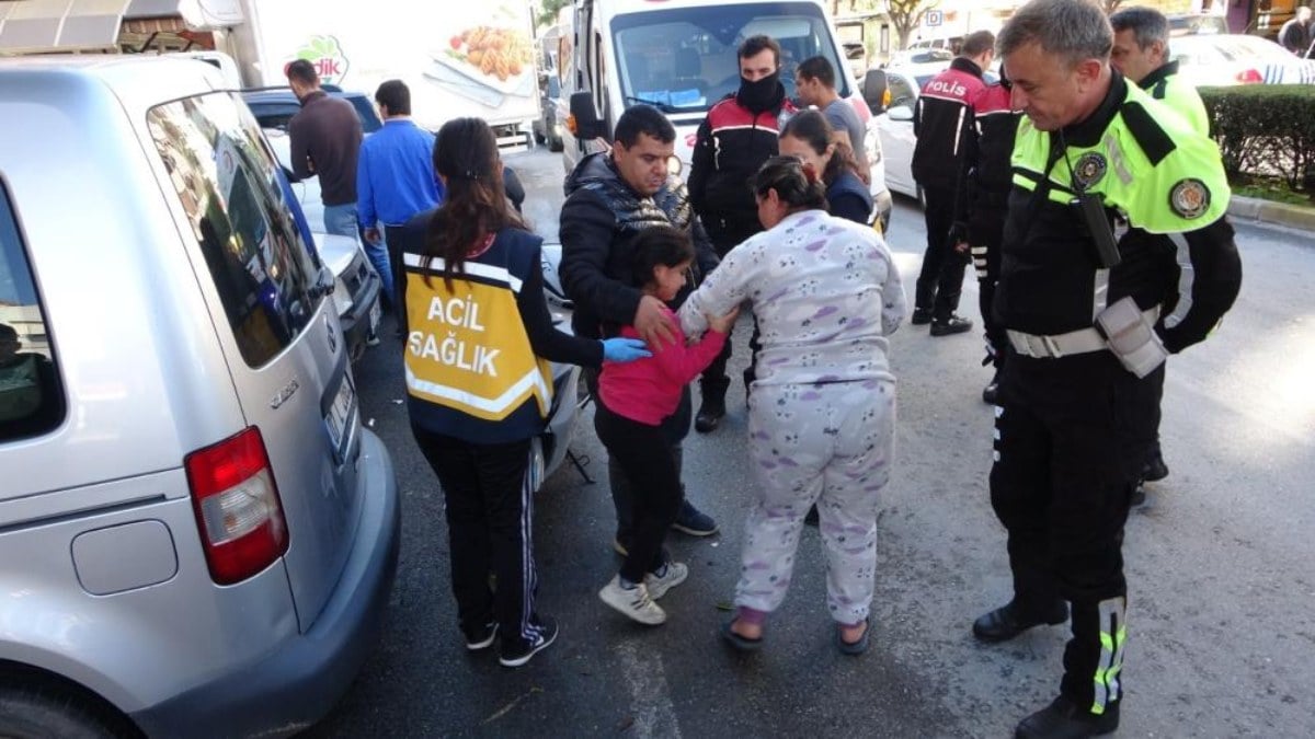 Antalya’da kazada yaralanan küçük kızdan annesine teselli: Ağlama ben iyiyim