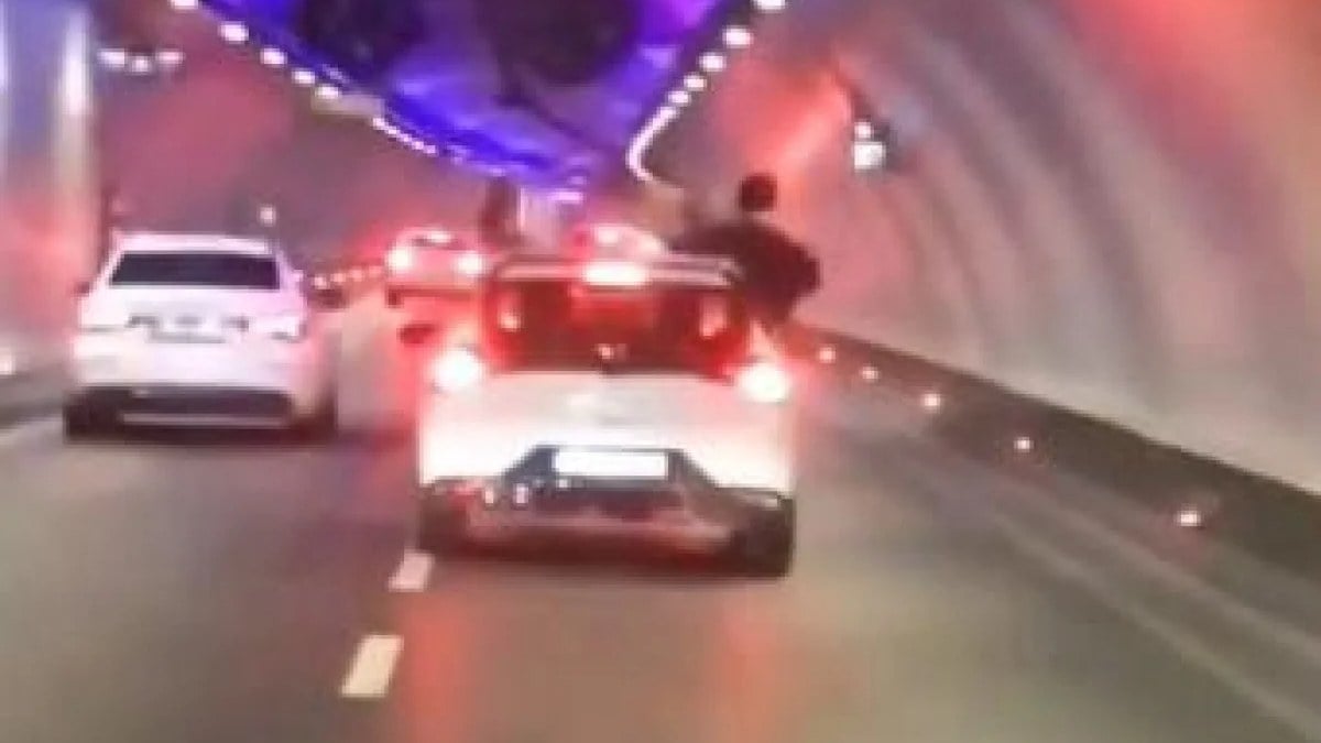 Avrasya Tüneli’nde tehlikeli yolculuk: Magandalara ceza yağdı