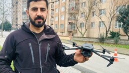 Bursa’da yol kenarında 80 bin lira değerinde drone buldu, sahibini arıyor