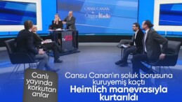 Canlı yayında korkutan anlar: Cansu Canan Özgen’in soluk borusuna kuruyemiş kaçtı