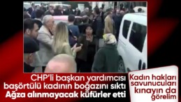 CHP’li Belediye Başkan Yardımcısı Hasan Akkuş, başörtülü kadına saldırdı