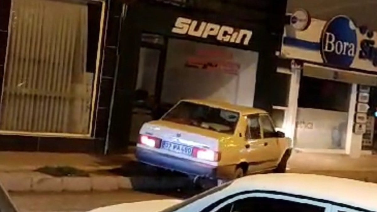 Çorum’da alkollü sürücü hızını alamadı: İş yerine daldı