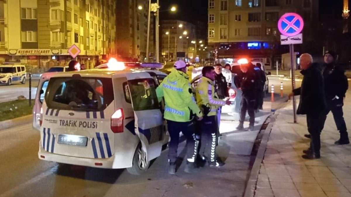 Çorum’da uygulamadan kaçan alkollü sürücüye 50 bin lira ceza kesildi