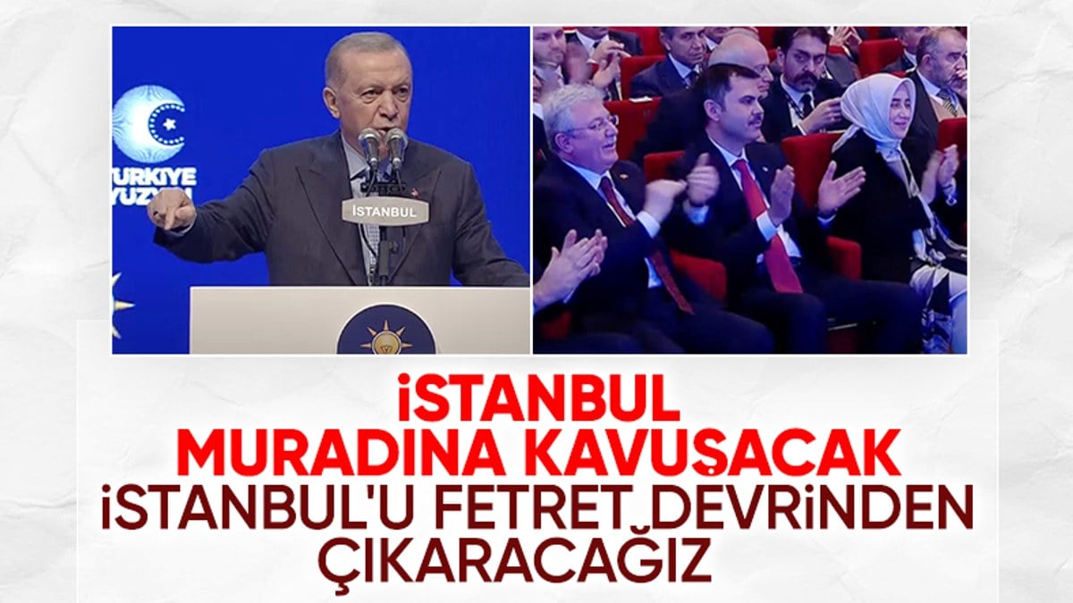 Cumhurbaşkanı Erdoğan: İstanbulumuz muradına kavuşacak