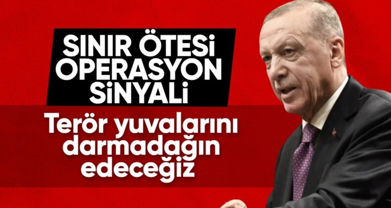 Cumhurbaşkanı Erdoğan: Operasyonlar genişleyerek sürecek