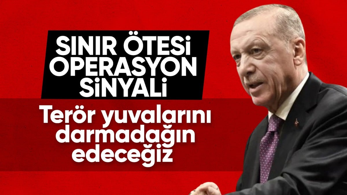 Cumhurbaşkanı Erdoğan: Operasyonlar genişleyerek sürecek