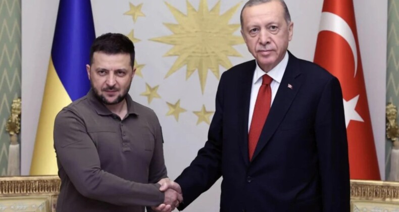 Cumhurbaşkanı Erdoğan, Vladimir Zelensky ile görüştü