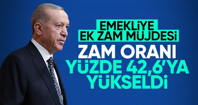 Cumhurbaşkanı Erdoğan’dan emekliye müjde! Yüzde 5 ek artış yapılacak