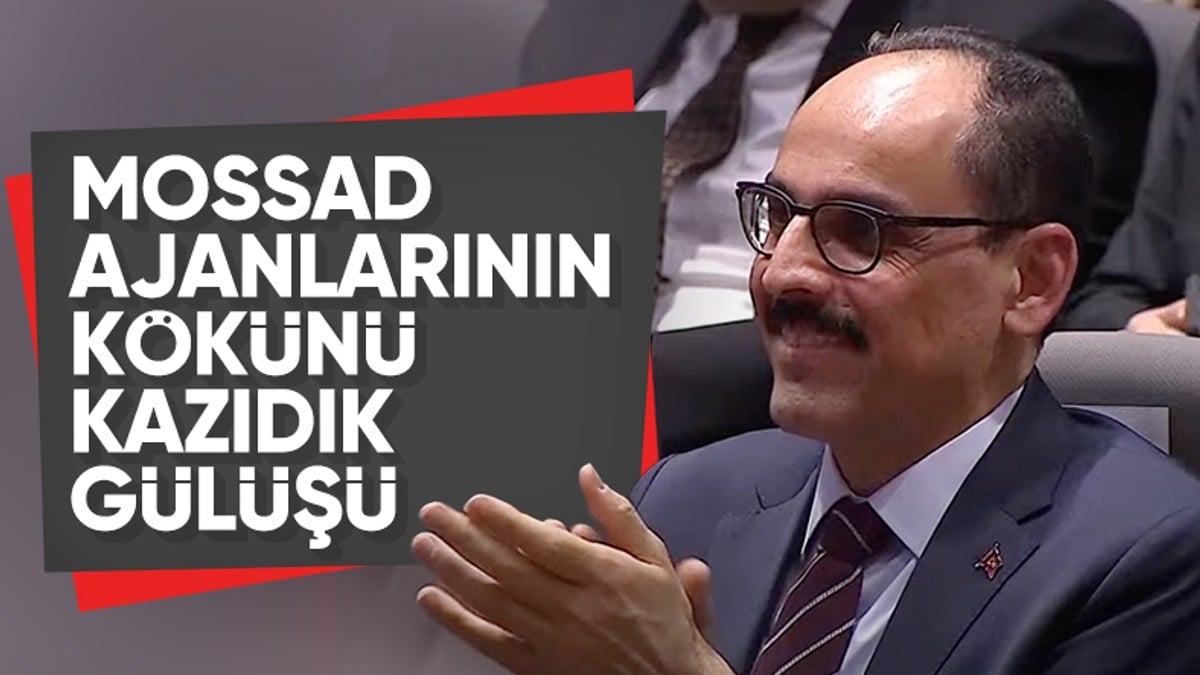 Cumhurbaşkanı Erdoğan’dan MİT’e övgüler! İbrahim Kalın’ın tebessümü kameralara yansıdı