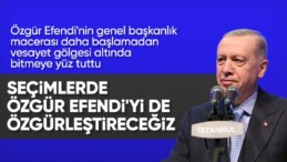 Cumhurbaşkanı Erdoğan’dan Özel’e gönderme: Özgür’ü özgürleştireceğiz