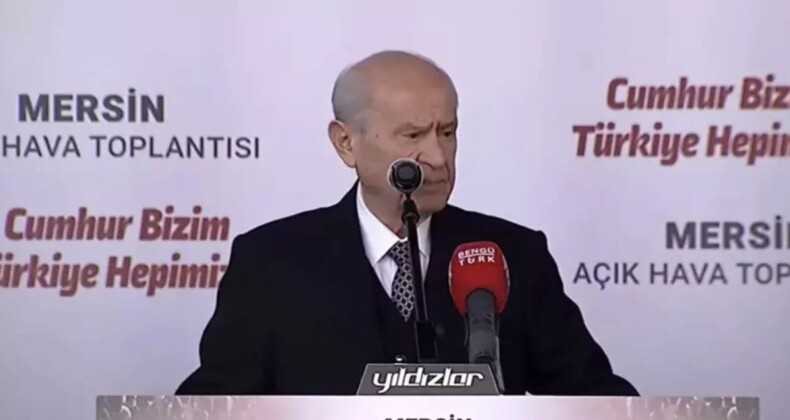 Devlet Bahçeli: Mersin’i Cumhurbaşkanımıza hediye edelim