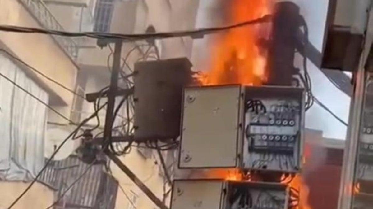 Diyarbakır’da elektrik panosunda korkutan patlama