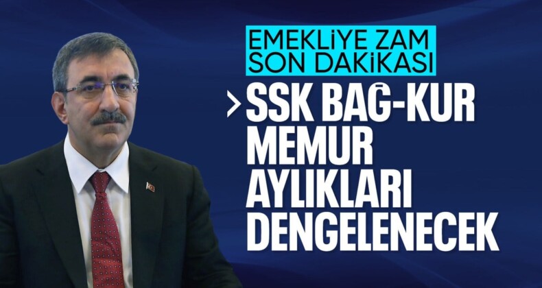 Emekliye zam yolda! Cevdet Yılmaz: En düşük emekli maaşı alanlara dönük çalışıyoruz