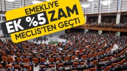 En düşük emekli aylığının 10 bin liraya yükseltilmesi TBMM Plan ve Bütçe Komisyonu’ndan geçti