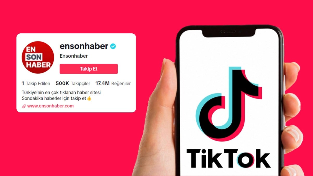 Ensonhaber ailesi büyüyor: TikTok’ta 500 bin takipçiye ulaştık!