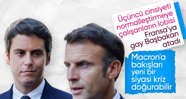 Fransa’da hükümet değişti…Emmanuel Macron’a gay başbakan!