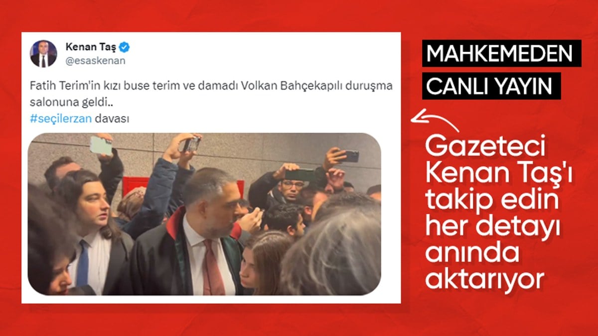 Futbolda fon vurgunu davasında son gelişmeler… Kenan Taş mahkeme salonundan aktarıyor