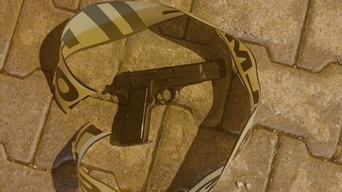 Gaziantep’te bekçilerin dur uyarısına uymayan şahıs yaralı halde yakalandı