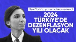 Hafize Gaye Erkan, 2024’ün dezenflasyon yılı olacağını belirtti