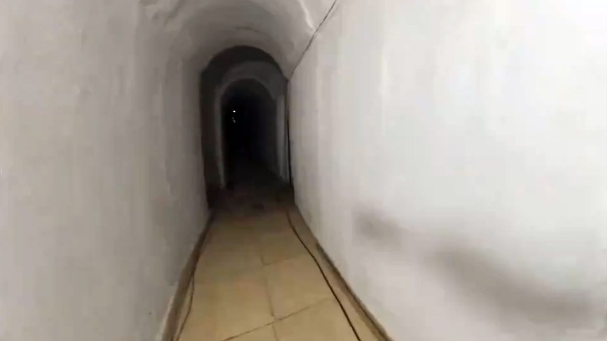 Hamas’ın rehineleri tuttuğu tünel görüntülendi: 830 metre uzunluğunda